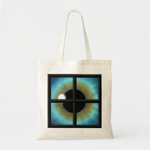 Augen sind die Windows zu Soul Budget Tragetaschen