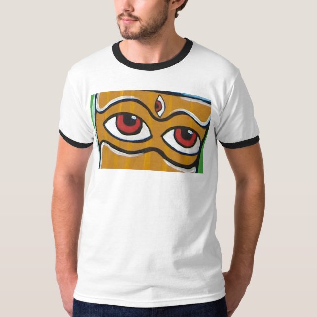 Augen T-Shirt (Vorderseite)