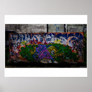 Augen und Zähne Poster