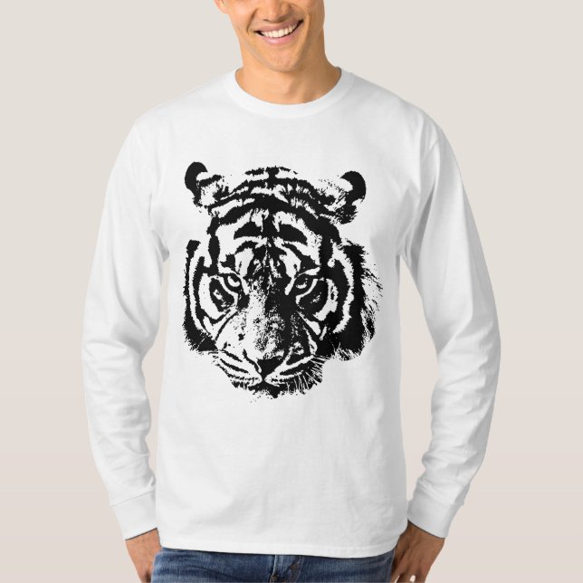 Augen von Tiger T-Shirt (Vorderseite)