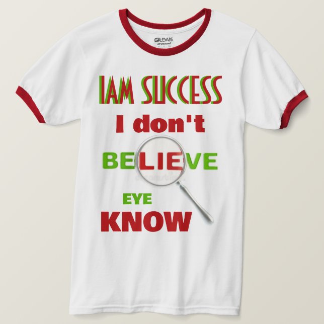 AUGEN WISSEN T-Shirt (Design vorne)