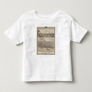 Augenansicht des Vogels der Muscatine Kleinkind T-shirt