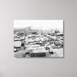 Augenansicht des Vogels von Nome, Alaska mit Leinwanddruck