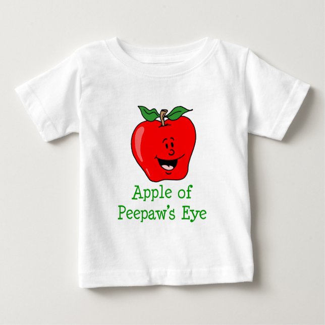 Augenapfel Baby T-shirt (Vorderseite)