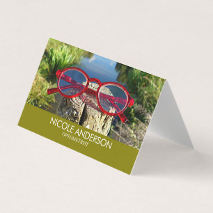 Augenarzt Brille Visitenkarten