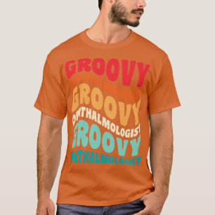 Augenarzt Vintage Retro 60er 70er 80er Vibes T-Shirt