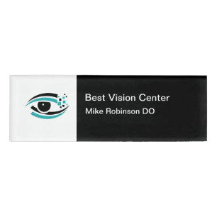 Augenarzt Vision Care Moderne Namensschilder Namenschild