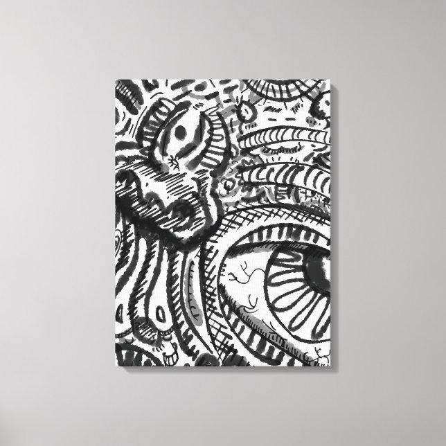 Augenblick Leinwanddruck (Vorderseite)