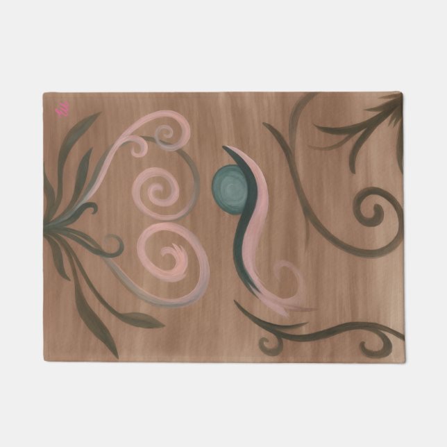 Augenboden dieser Türmchen Fußmatte (Vorderseite)