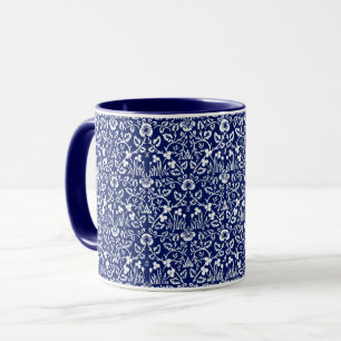Augenbraue-Muster, William Morris Kaffeetasse