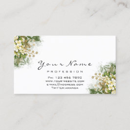 Augenbrauen Aftercare Instructions Floral Mint Gre Visitenkarte