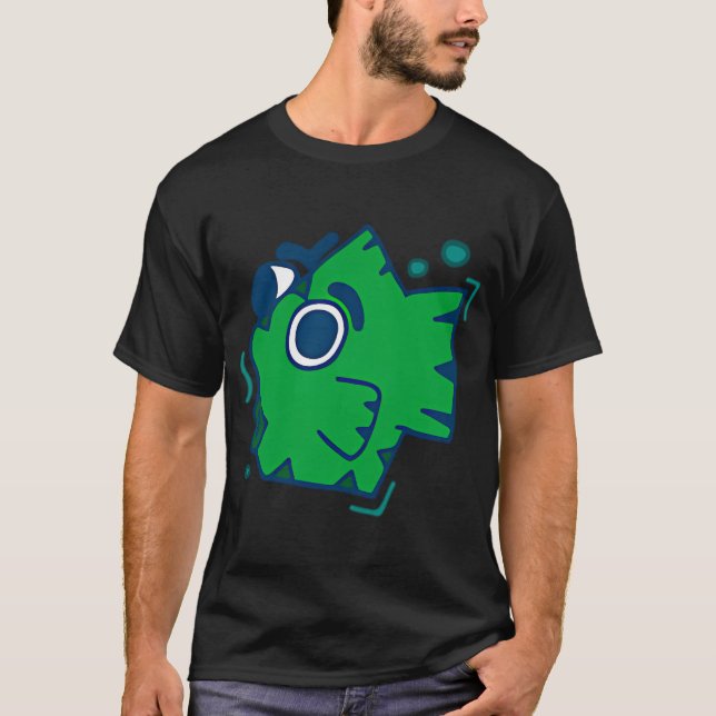 Augenbrauen-Fisch T-Shirt (Vorderseite)