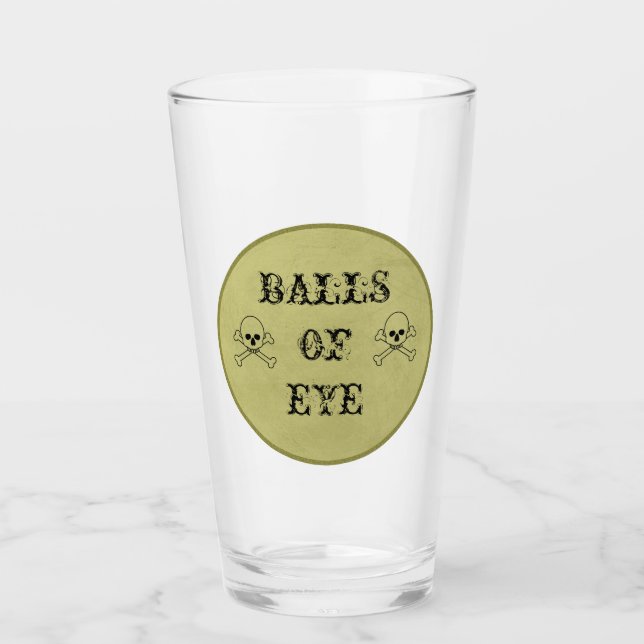 Augenbrauen Glas (Vorderseite)