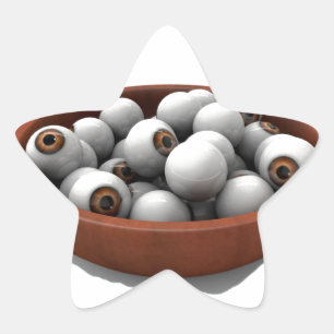 Augenbrauen Stern-Aufkleber