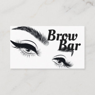 Augenbrauen & Wimpern Microblading, Wimpernverläng Visitenkarte