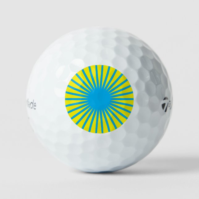 Augenbrauentaylormade Golfball (Vorderseite)