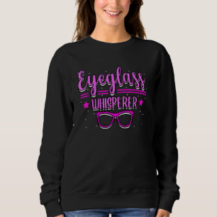 Augenbrille Whisperer Optometri Optometri Sweatshirt