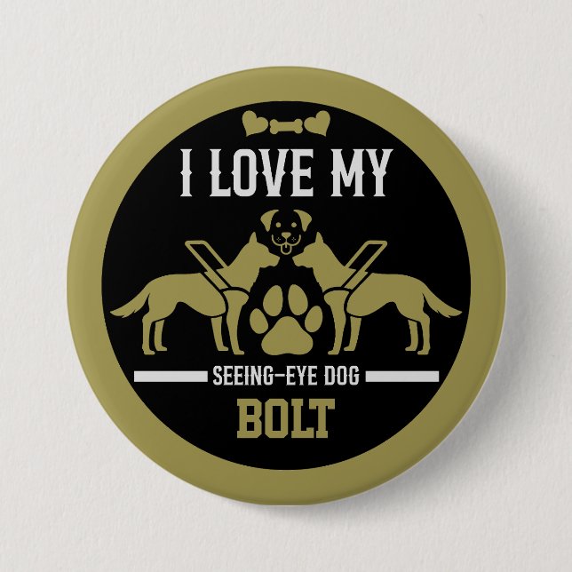 Augendoggift sehen button (Vorderseite)