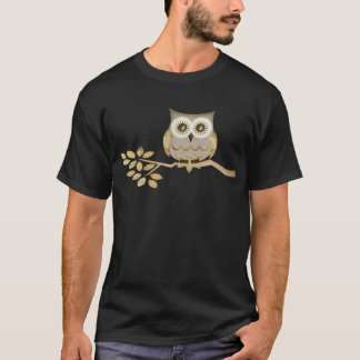 Augenen-Eule im Baum T-Shirt