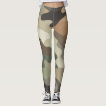 Augenfällige Camouflage-Druckmode