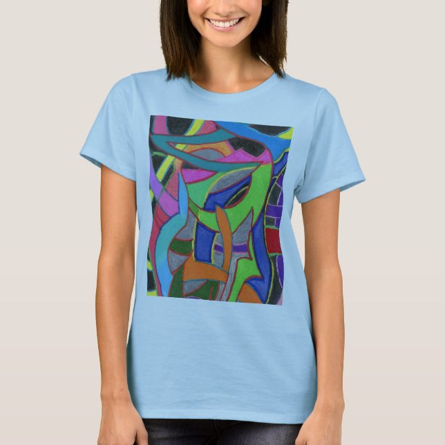 Augenfänge, Aufmerksamkeitsschnüre und einzigartig T-Shirt (Vorderseite)