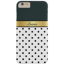 Augenfänger Jäger Grüne weiße und schwarze Polka-P Case-Mate iPhone Hülle