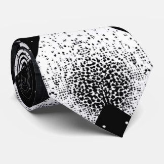 Augenfänger, Monochrome Stipple Abstrakte Nackenle Krawatte