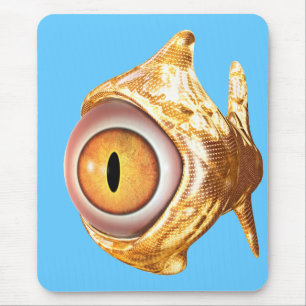 Augenfisch Mousepad