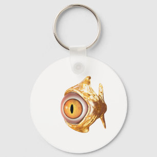 Augenfisch Schlüsselanhänger