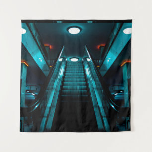 AUGENFOTOGRAFIE VON GRAUEM GEBÄUDE UNTER DEM WORT WANDTEPPICH