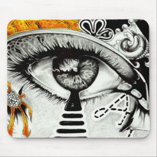 Augenherzkunst Mousepad