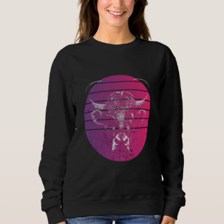 Augenklappen-Bulle Sweatshirt