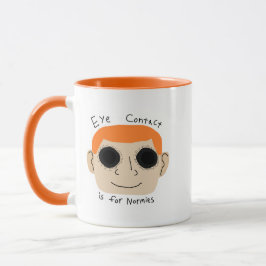 Augenkontakt ist für Normies Tasse
