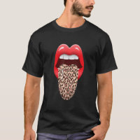 Augenlider Lippen und Zunge Frauen Küssen Kleidung