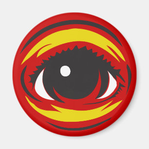 Augenmagnet - Rot Magnet