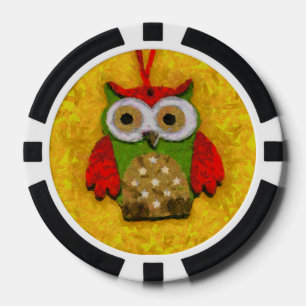 Augenmalerei Pokerchips
