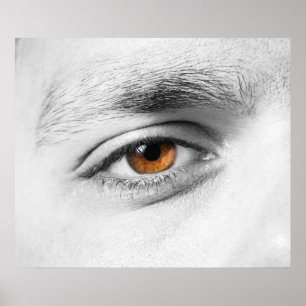 Augennähe Poster