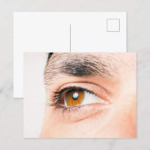 Augennähe Postkarte