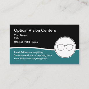 Augenoptik Ophthalmologe Visitenkarte