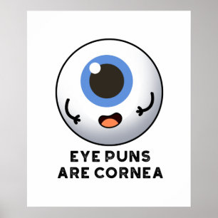 Augenpistolen sind Cornea Funny Body Puff Poster