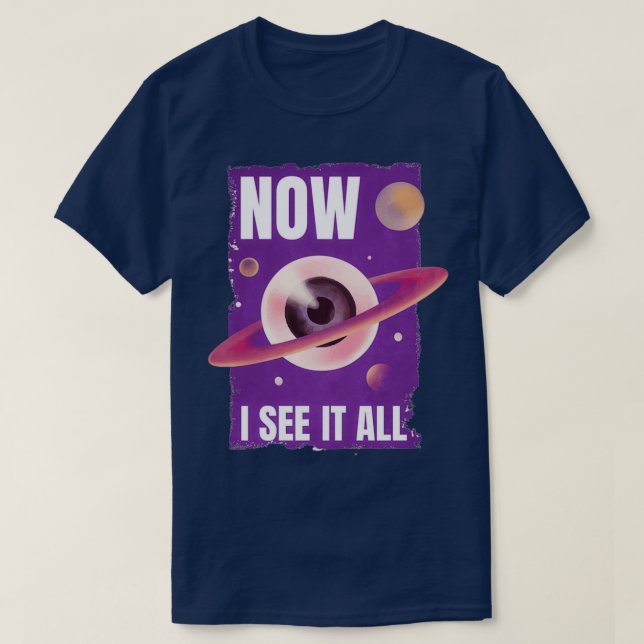 Augenplanet spirituell T-Shirt (Design vorne)