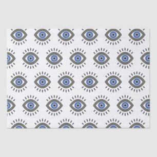 Augenschutz, griechisches blaues Auge Seidenpapier