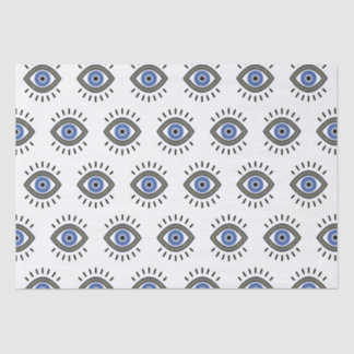 Augenschutz, griechisches blaues Auge Seidenpapier