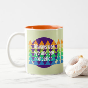 Augenspectrum Rainbow Spot immer anwenden Zweifarbige Tasse