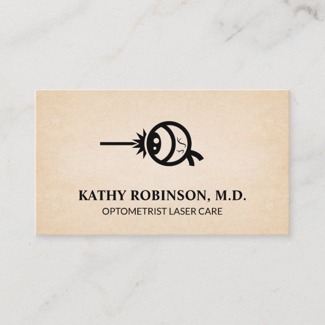 Augensymbol | Lasik Terminkarte (Vorderseite)