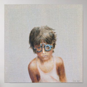 Augentest bei Vivekananda Poster