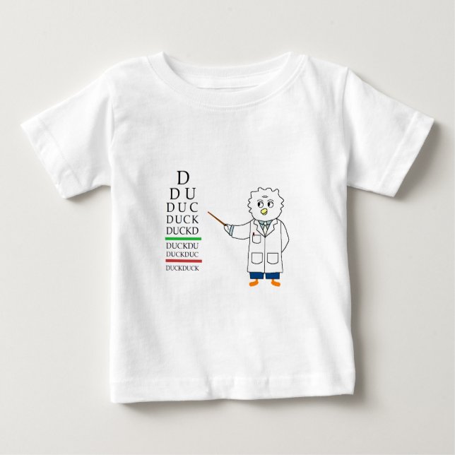 Augenuntersuchung (Optometriker) Baby T-shirt (Vorderseite)