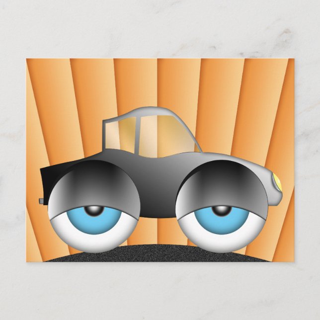 Augenwagen Postkarte (Vorderseite)