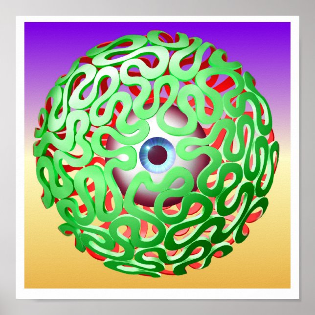 Augenwahn Poster (Vorne)