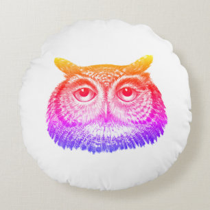 Augenweidenwende Rundes Kissen